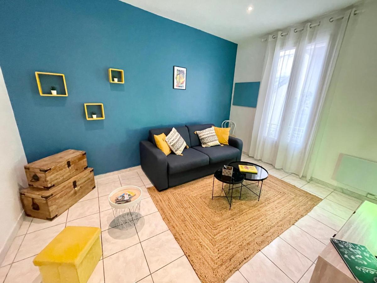 Joli Appartement Spacieux A 3 Min A Pied De La Mer Nice Eksteriør billede
