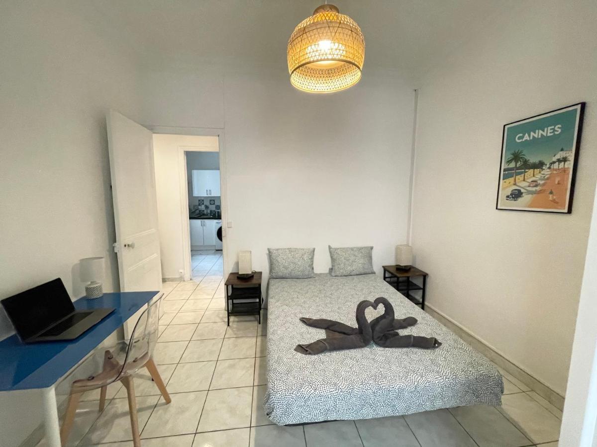 Joli Appartement Spacieux A 3 Min A Pied De La Mer Nice Eksteriør billede