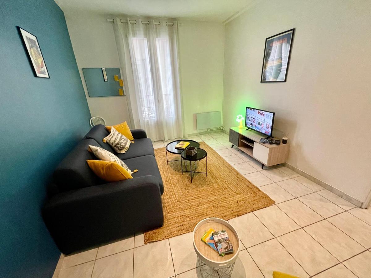 Joli Appartement Spacieux A 3 Min A Pied De La Mer Nice Eksteriør billede