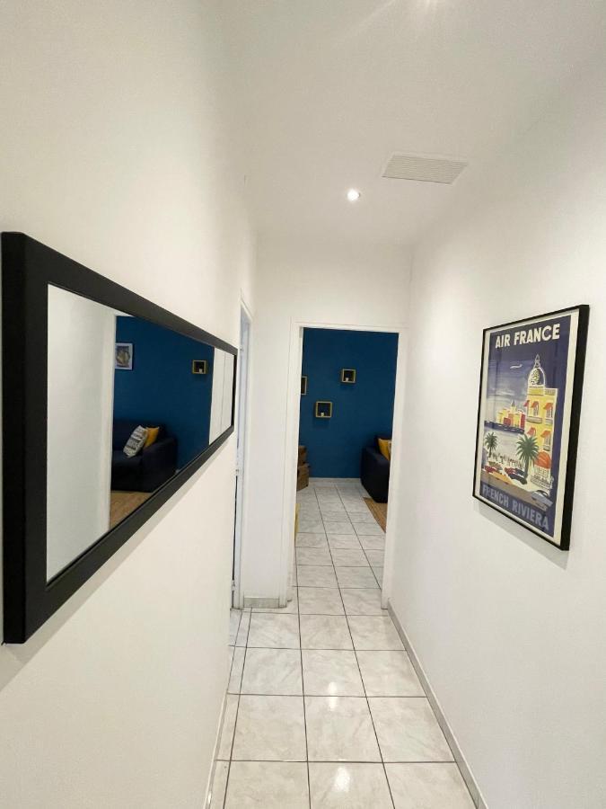 Joli Appartement Spacieux A 3 Min A Pied De La Mer Nice Eksteriør billede